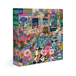 English Flower Shop 1000 Piece Jigsaw Puzzle eeBoo (ONLINE ORDER ONLY)