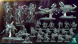 3D Printed Archvillain Games Necrophages Empire of Stars Timeless Trinity 28 32mm D&D (Online Only)
