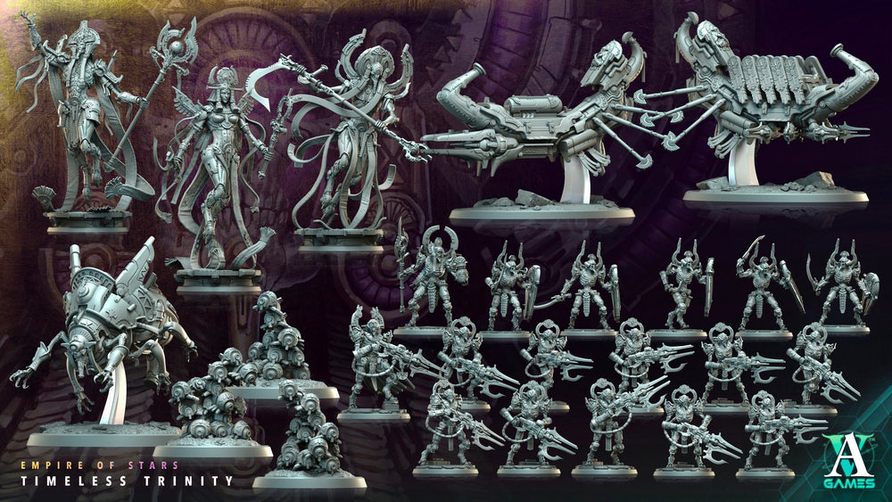 3D Printed Archvillain Games Embalmer Empire of Stars Timeless Trinity 28 32mm D&D (Online Only)