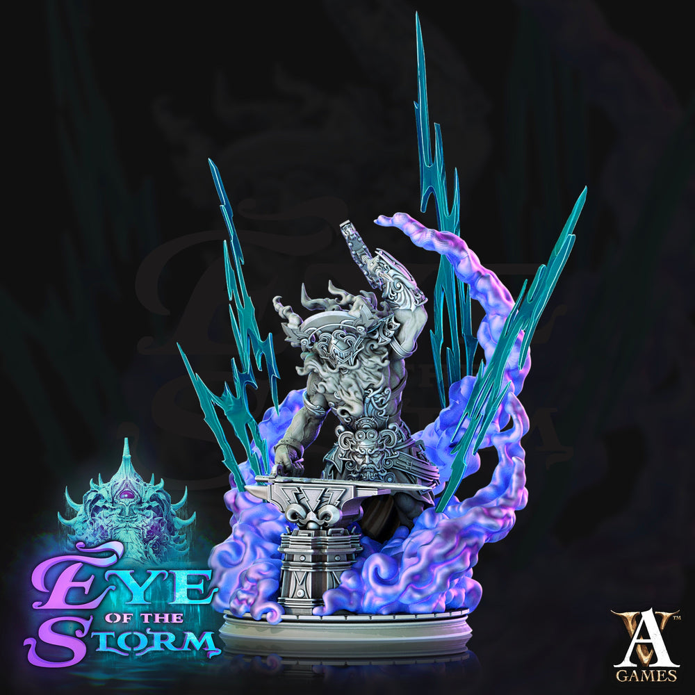 3D Printed Archvillain Games Eye of the Storm - Argonatheus Storm Giant Smith 28mm 32mm D&D (Online Only)