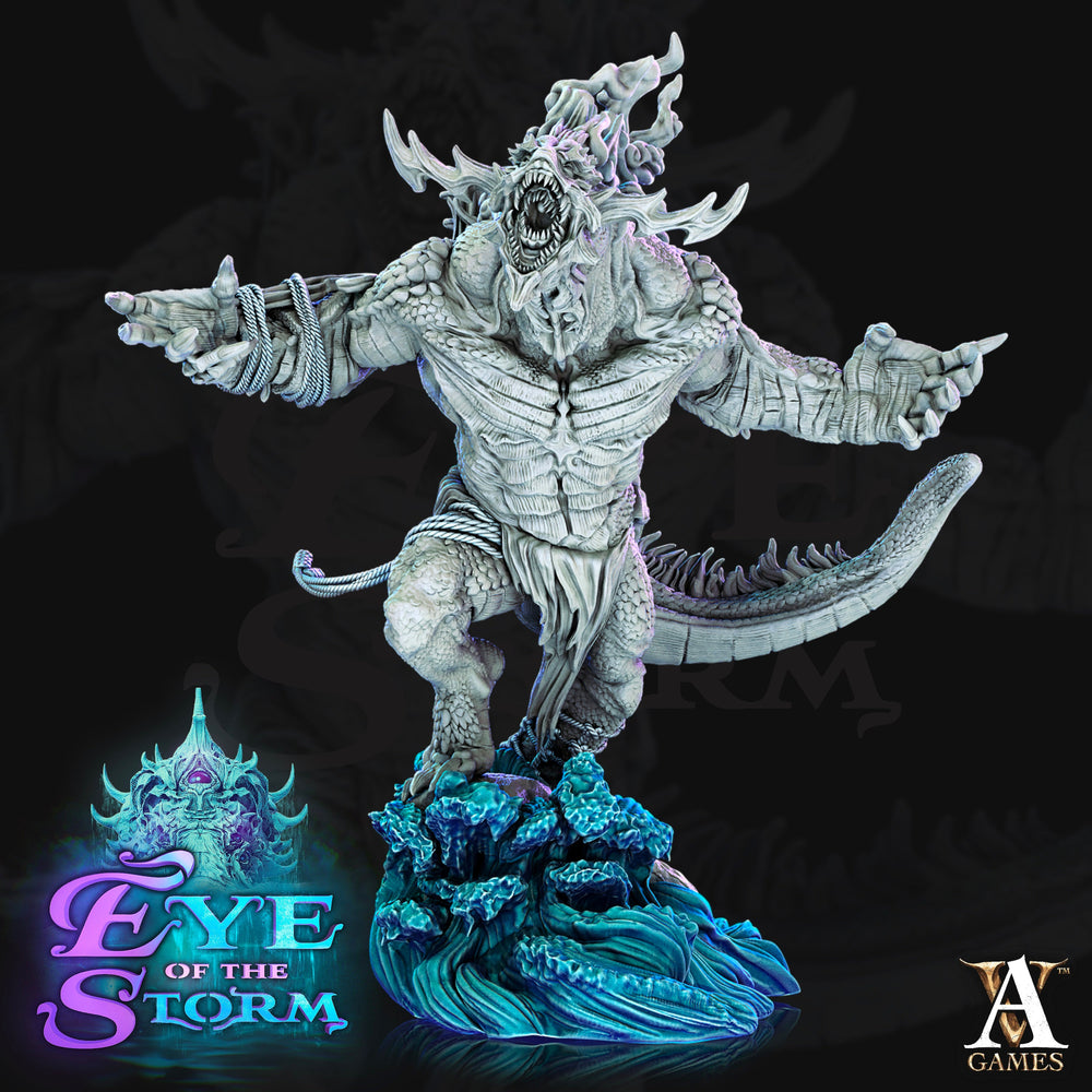3D Printed Archvillain Games Eye of the Storm - Storm Trolls 28mm 32mm D&D (Online Only)