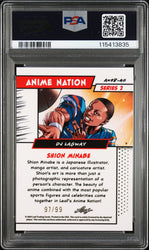 Graded 2025 Leaf Web Exclusives DJ Lagway #40 Anime Nation Series 2 /99 Football Card PSA 9 Mint (ONLINE ORDER ONLY)