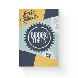 Eric Rodwell's Bidding Topics- Book 2 (ONLINE ORDER ONLY)