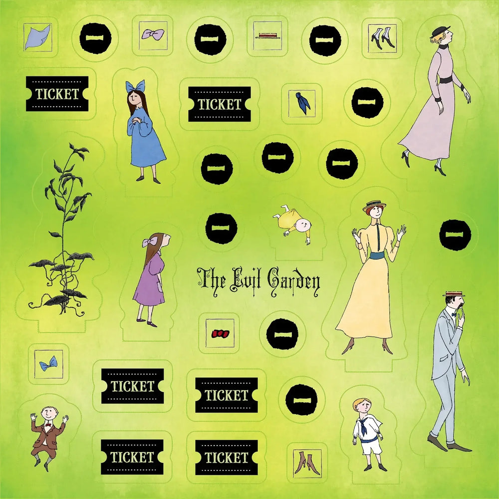 Escape from The Evil Garden: An Edward Gorey Board Game Pomegranate (ONLINE ORDER ONLY)