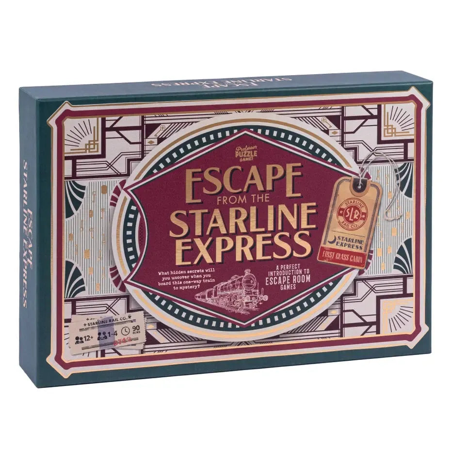 Escape from the Starline Express - Escape Room Game - Professor Puzzle (ONLINE ORDER ONLY)