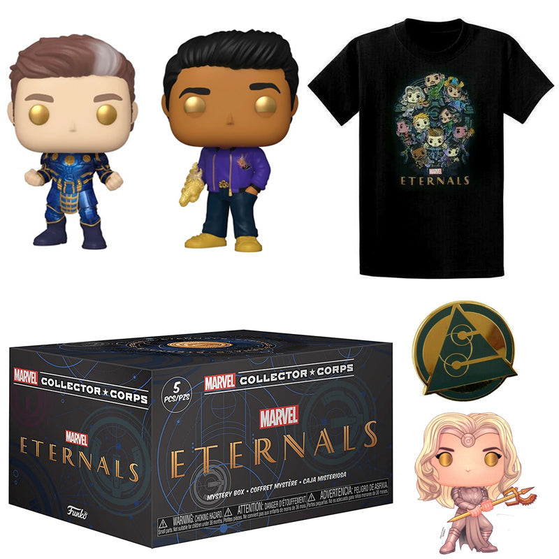 Marvel Collector Corps Box (Eternals, Unsealed, Shirt Size XL) (Online Order Only)