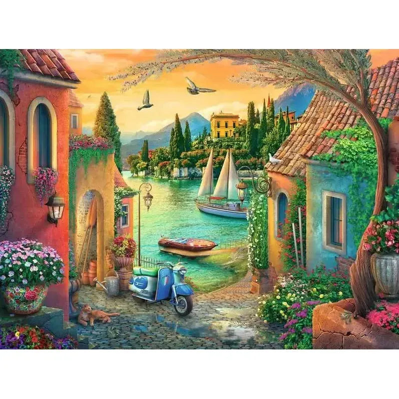 European Villa Views 750 Piece Jigsaw Puzzle Ravensburger (ONLINE ORDER ONLY)