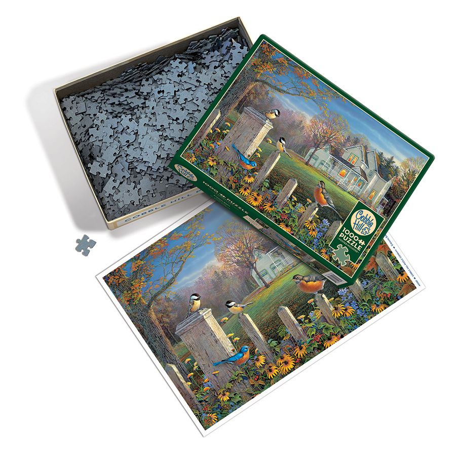 Evening Birds 1000 Piece Jigsaw Puzzle Cobble Hill (ONLINE ORDER ONLY)