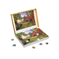Evening at the Barnyard 104 Connecting Pieces Jigsaw Puzzle Eurographics (ONLINE ORDER ONLY)