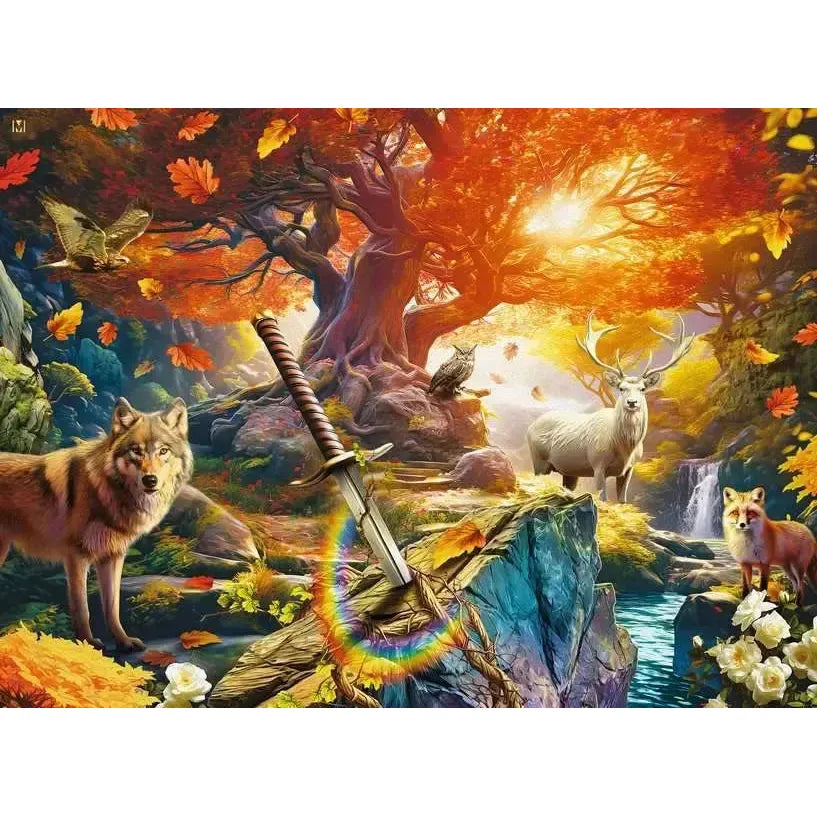 Excalibur Forest 500 Piece Jigsaw Puzzle Ravensburger (ONLINE ORDER ONLY)