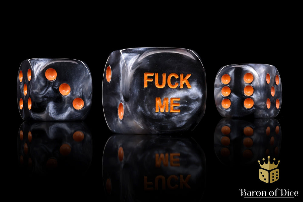 F*** Me Dice | Steel (ONLINE ORDER ONLY)