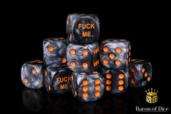 F*** Me Dice | Steel (ONLINE ORDER ONLY)