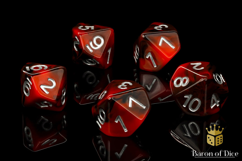Counter | Red and Black D10 (ONLINE ORDER ONLY)