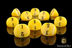 Specialty D3 Dice | Trapezoid