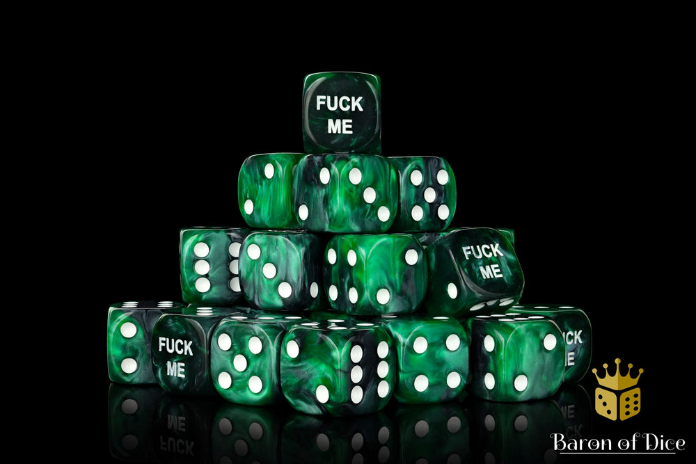 F*** Me Dice - Green (ONLINE ORDER ONLY)
