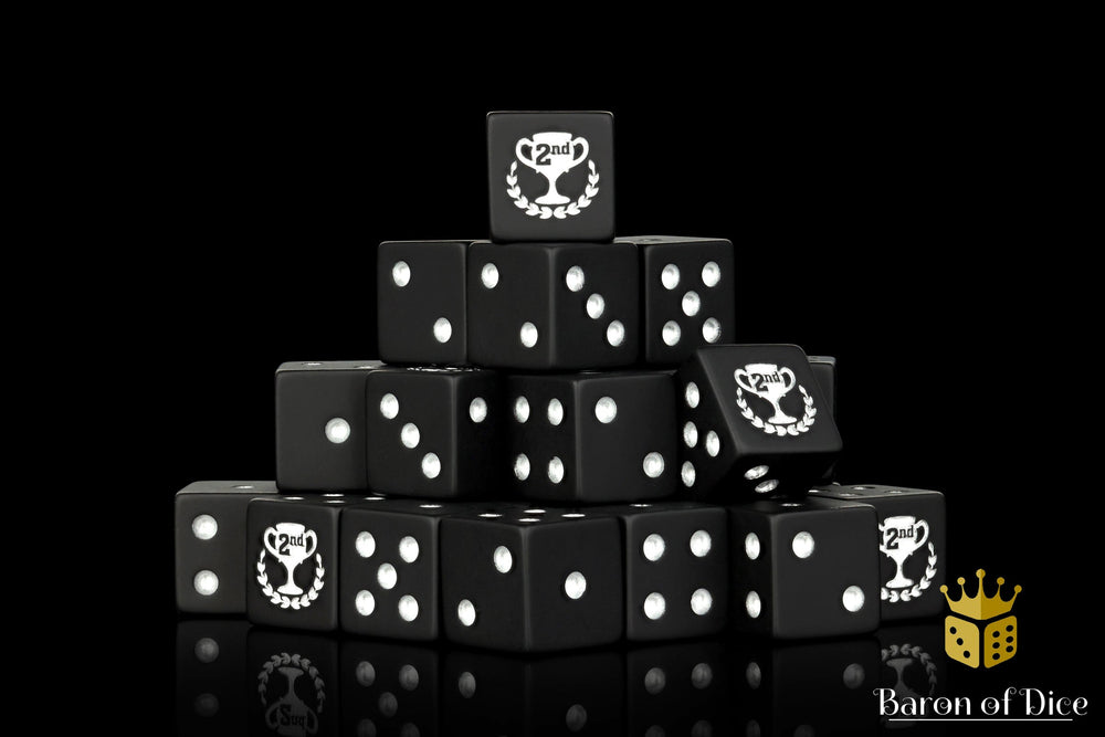 Second Place 16mm Dice (ONLINE ORDER ONLY)