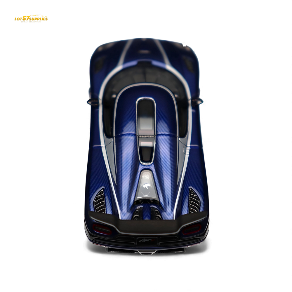(Pre-Order) VMB Koenigsegg Agera R - Blue Carbon 1:64 (ONLINE ORDER ONLY)