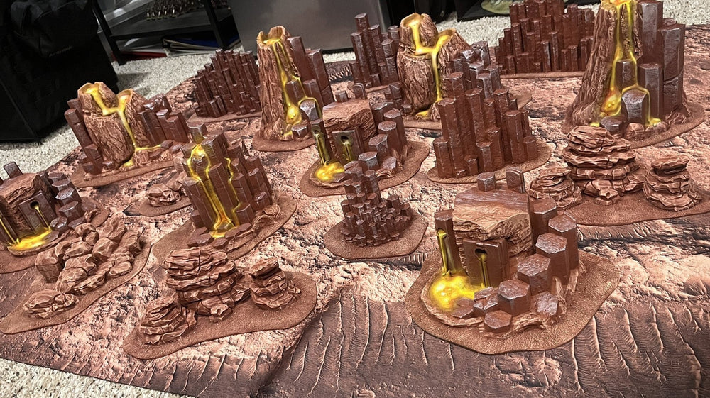 Barren Lands - Neoprene Battle Mat with Bag (Online Order Only)