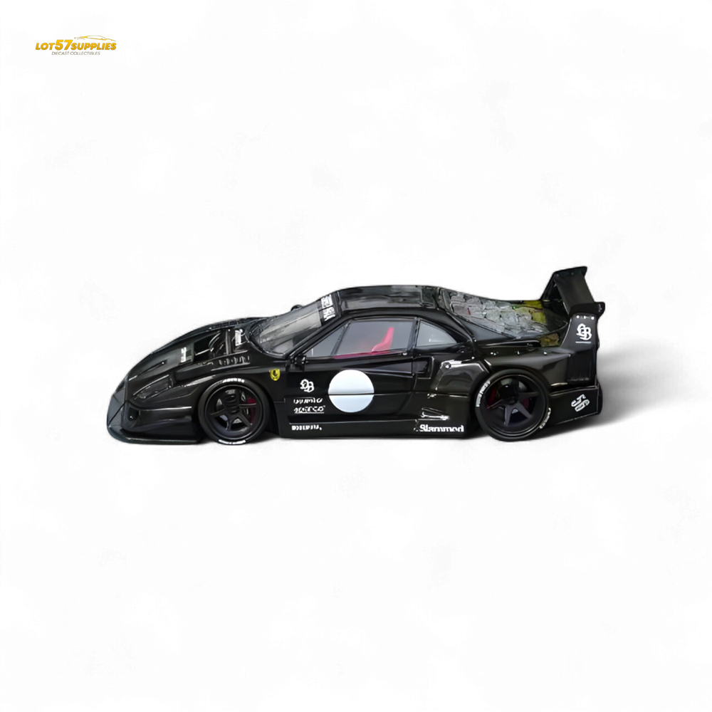 Star Model F40 in Black Luxury Version - Openable Rear Cover 1:64 (ONLINE ORDER ONLY)