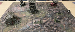 Rocky Highlands | Neoprene Battle Mat with Bag | Baron of Dice (ONLINE ORDER ONLY)