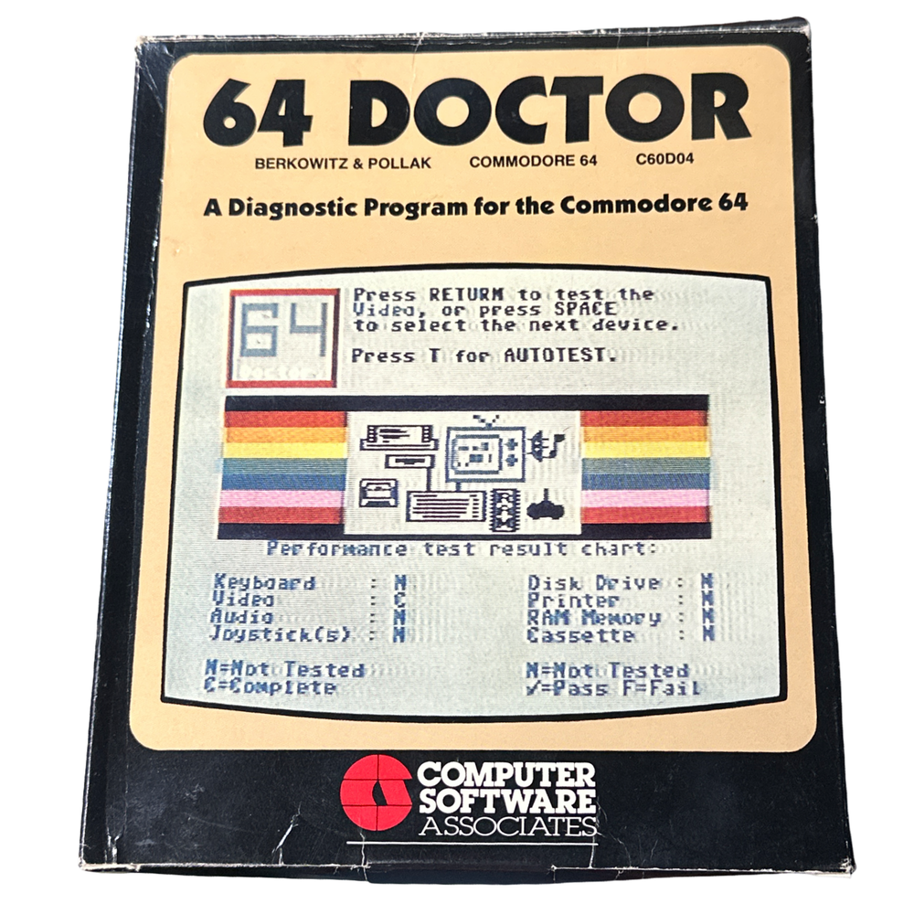 64 Doctor - Commodore 64 (ONLINE ORDER ONLY)