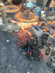 Infernal Steppes - Neoprene Battle Mat with Bag