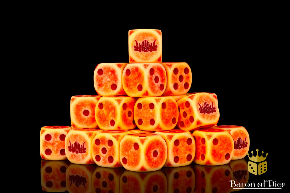Bone Crown Dice (ONLINE ORDER ONLY)
