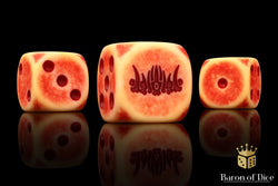 Bone Crown Dice (ONLINE ORDER ONLY)