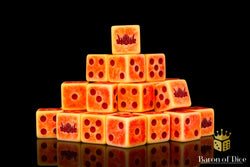 Bone Crown Dice (ONLINE ORDER ONLY)