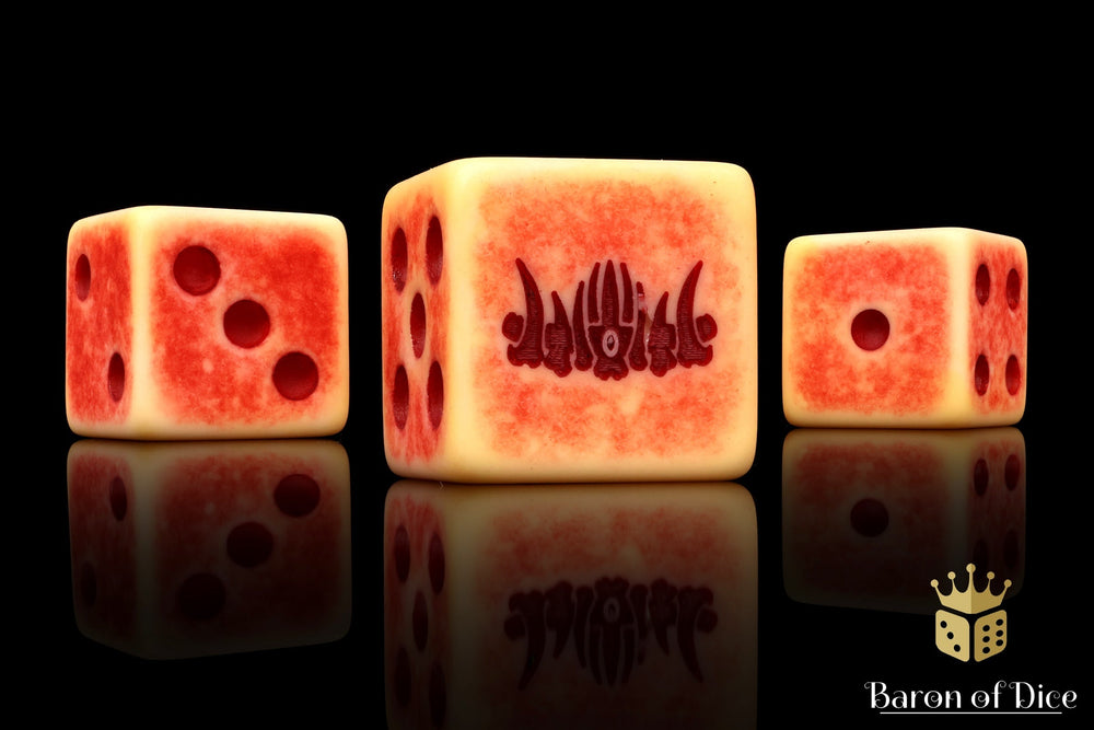 Bone Crown Dice (ONLINE ORDER ONLY)