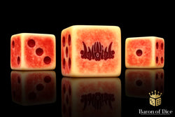 Bone Crown Dice (ONLINE ORDER ONLY)