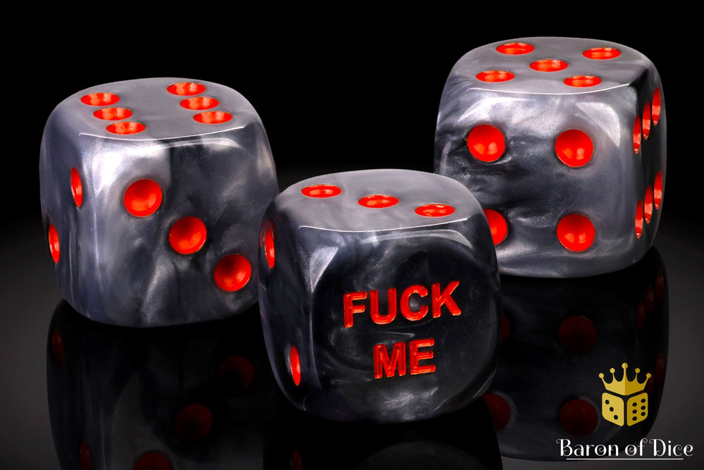 F*** Me Dice | Steel (ONLINE ORDER ONLY)