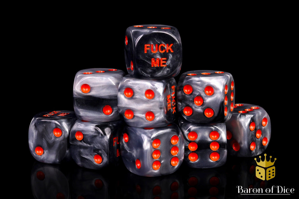 F*** Me Dice | Steel (ONLINE ORDER ONLY)