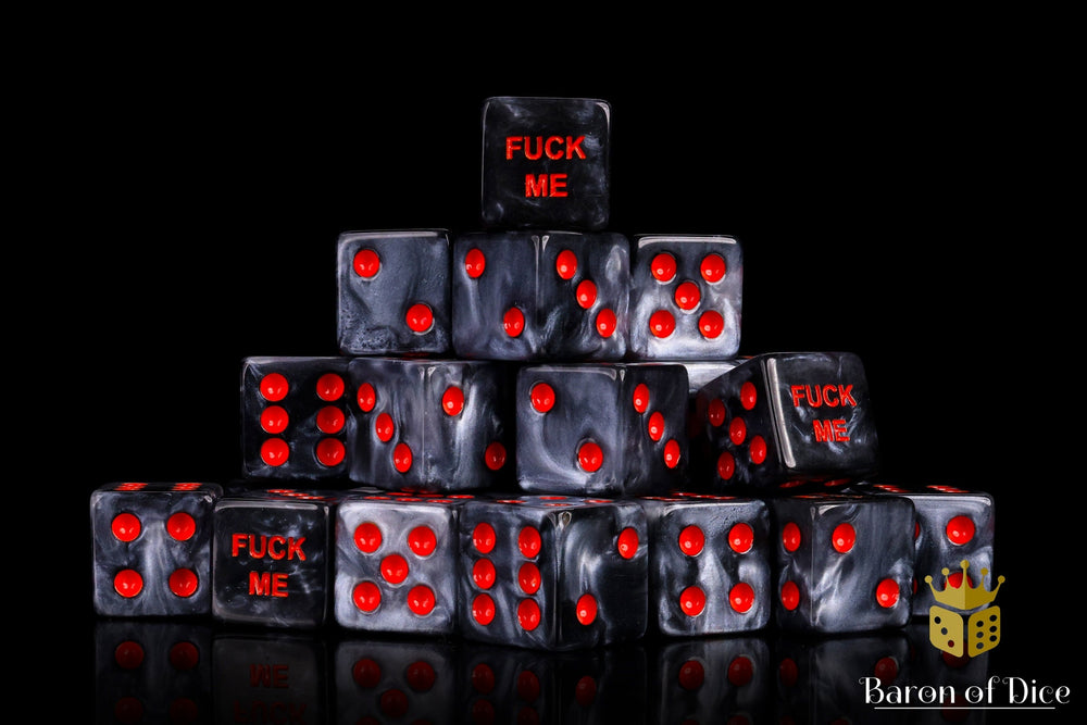 F*** Me Dice | Steel (ONLINE ORDER ONLY)