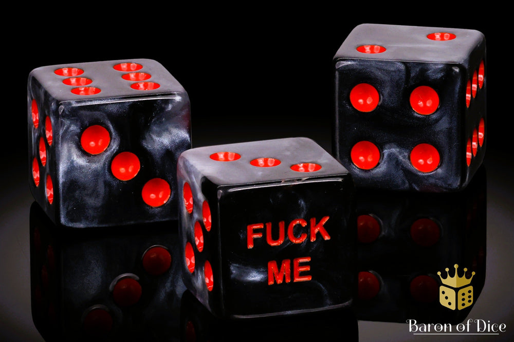 F*** Me Dice | Steel (ONLINE ORDER ONLY)