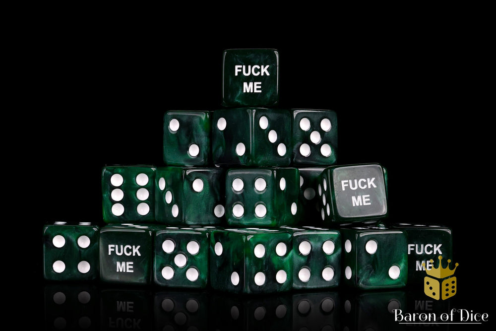 F*** Me Dice - Green (ONLINE ORDER ONLY)