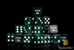 F*** Me Dice - Green (ONLINE ORDER ONLY)