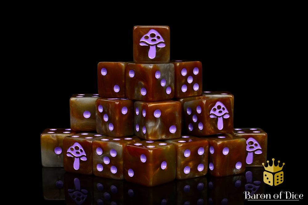 Shroom Dice - Purple (ONLINE ORDER ONLY)