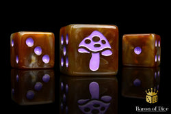 Shroom Dice - Purple (ONLINE ORDER ONLY)