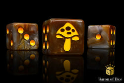 Shroom Dice - Orange (ONLINE ORDER ONLY)