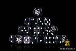 Black Spider Dice (ONLINE ORDER ONLY)