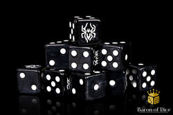 Black Spider Dice (ONLINE ORDER ONLY)