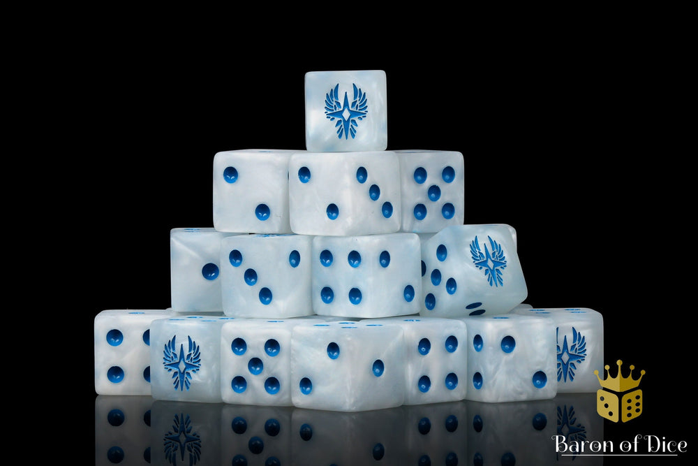 Magical Elves Dice | Ancient White