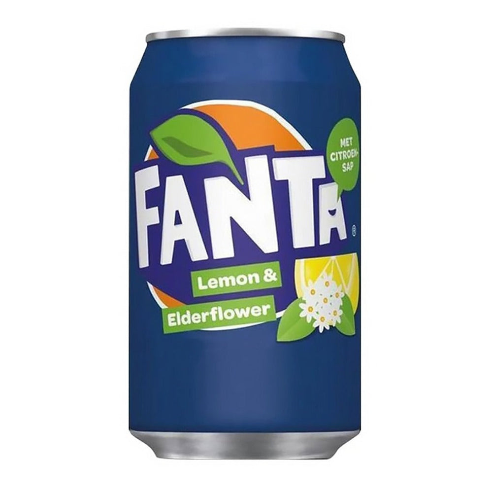 Fanta Shokata Elderflower & Lemon (330ml) (Denmark) (ONLINE ORDER ONLY)