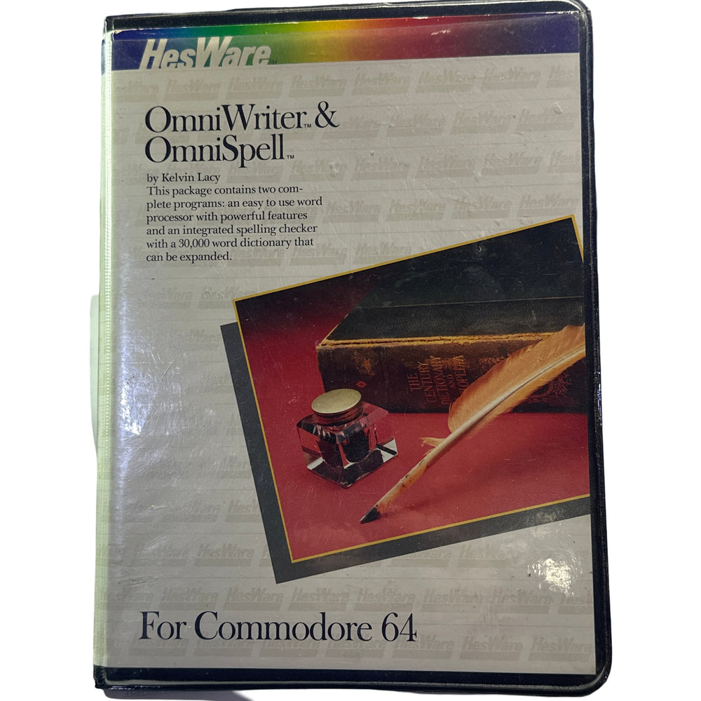 OmniWriter & OmniSpell  - Commodore 64 (Online Order Only)