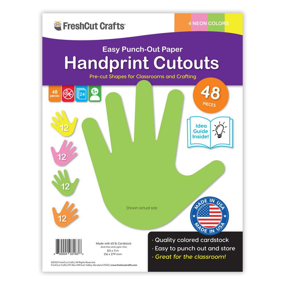 Handprint Cutouts (ONLINE ORDER ONLY)