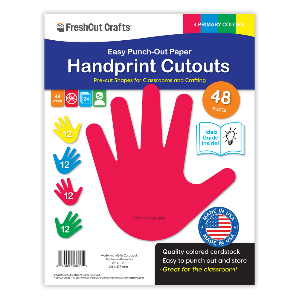 Handprint Cutouts (ONLINE ORDER ONLY)
