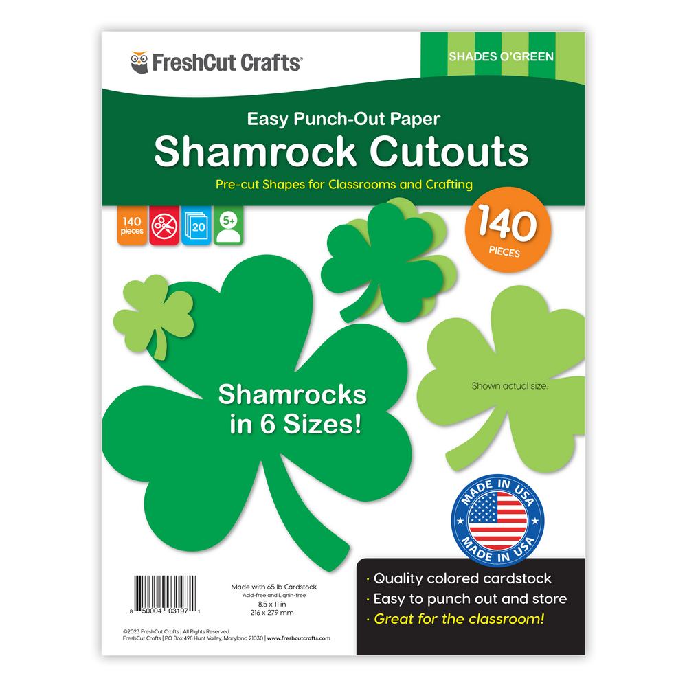 Shamrock Cutouts (ONLINE ORDER ONLY)