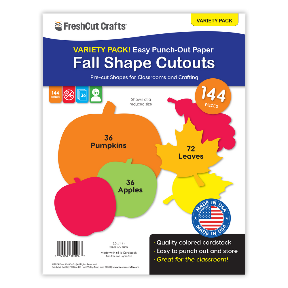 Fall Shape Cutouts (ONLINE ORDER ONLY)