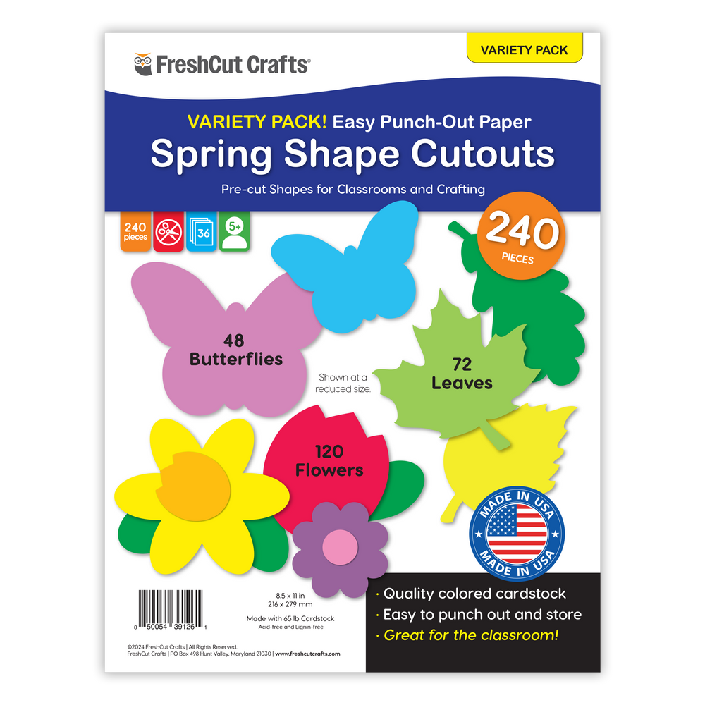 Spring Shape Cutouts (ONLINE ORDER ONLY)